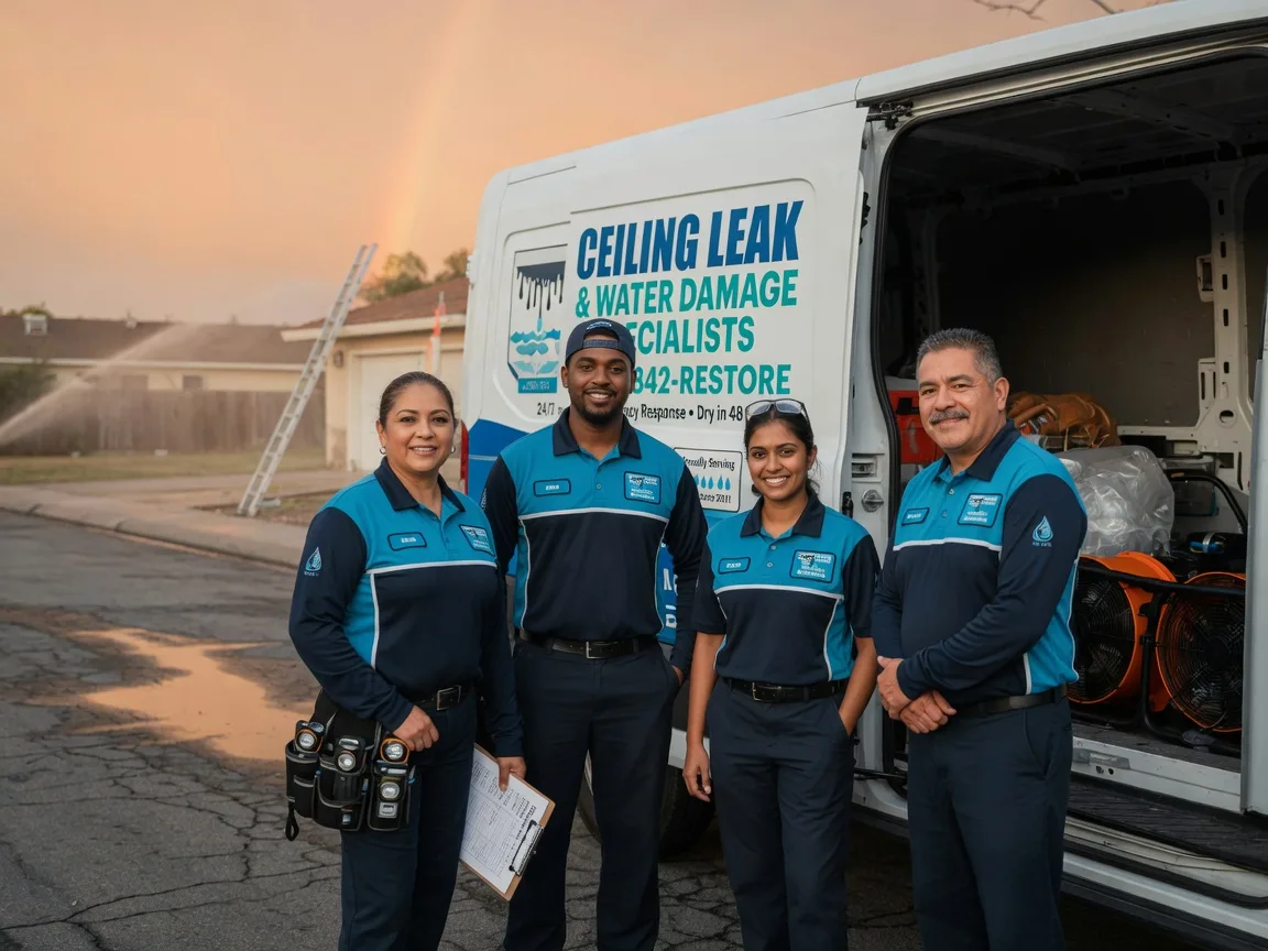 Ceiling Leak Cleanup company in Max, ND